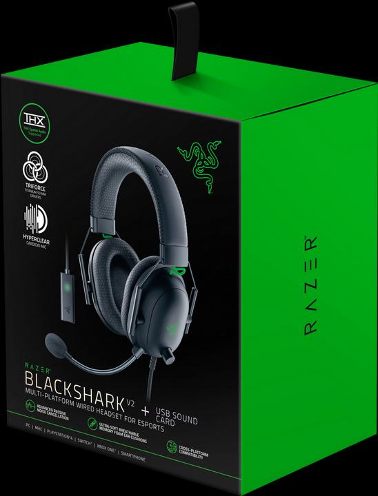 Actual product image Razer Blackshark V2 (Cable)