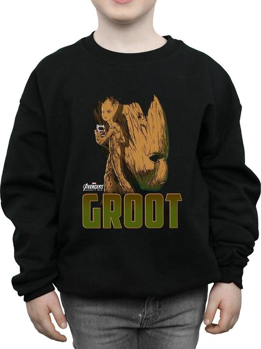 Immagine prodotto Avengers Infinity War Groot Character Felpa Ragazzi (152, 158)