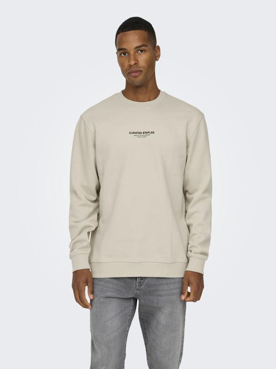 Produktbild Only & Sons Onscurated Reg Crew Neck Sweat Noos (XS)