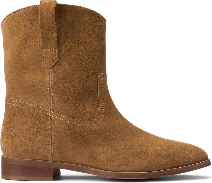 Image du produit La Redoute Collections Flache Boots aus Veloursleder (39)
