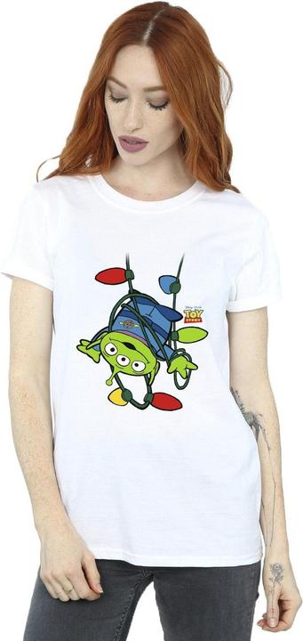 Immagine prodotto Disney Toy Story Christmas Lights Aliens Maglietta Ampia Donna (XL)