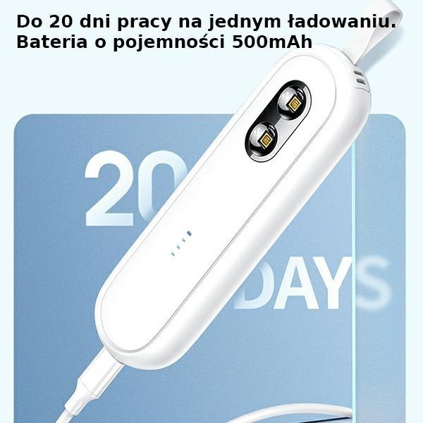 Actual product image Usams Lampa do dezynfekcji toalety UVC reczna sterylizator bialywhite ZB210XDH
