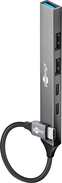 Produktbild Goobay Slim (USB-C, 5 Ports)