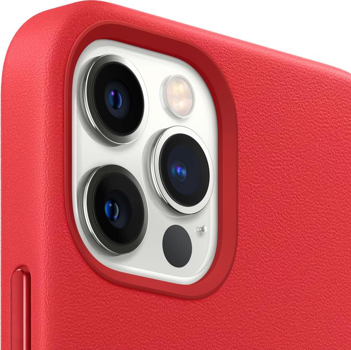 Actual product image Apple Leather Case with MagSafe (Apple iPhone 12 Pro Max)