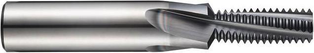 Actual product image Dormer Thread milling cutter Nominal Ø 3.2 mm M4 Pitch 0.7 mm HM Alcrona Pro