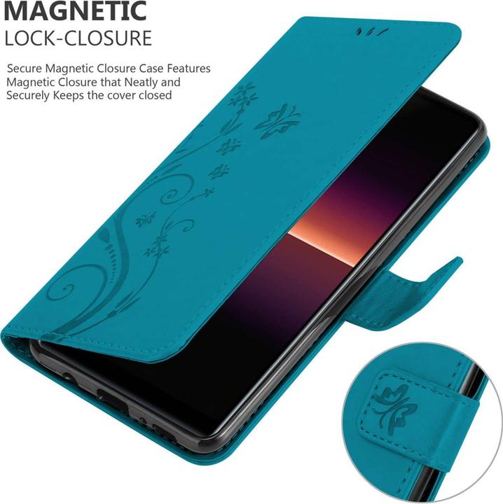 Image du produit Cadorabo Coque pour Sony Xperia L4 pour Fleur Book (Sony Xperia L4)