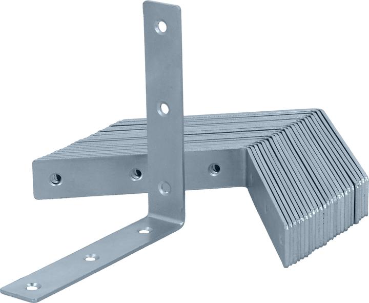 Helpmate Stuhlwinkel 60x60x18, verzinkt, 24 Stück (24 pcs.)