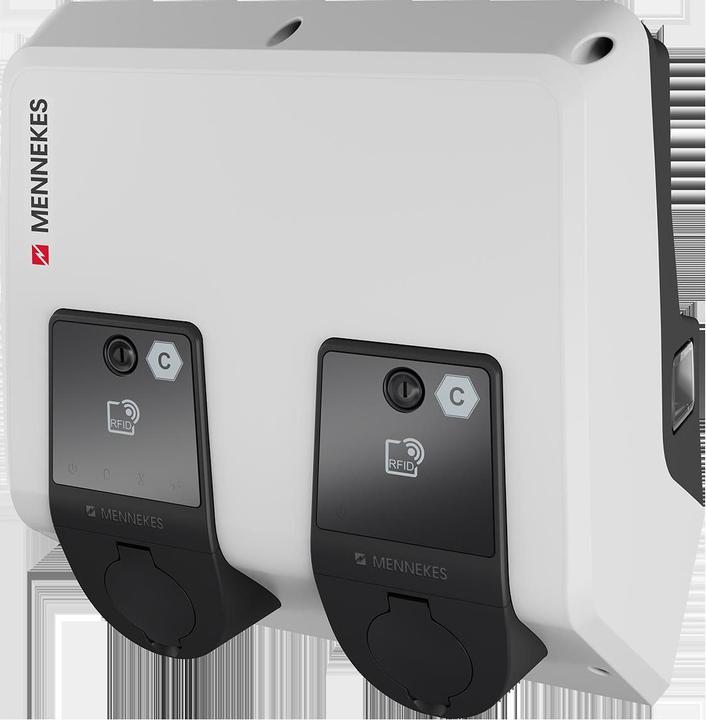 Mennekes Amtron Professional Twincharge (Typ 2, 22 kW, Fest verdrahtet)