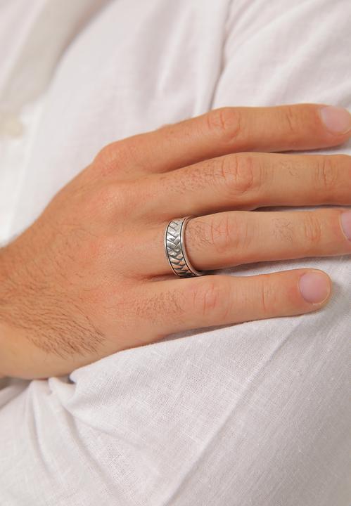 Image du produit Kuzzoi Bague à ruban (56, Argent 925)