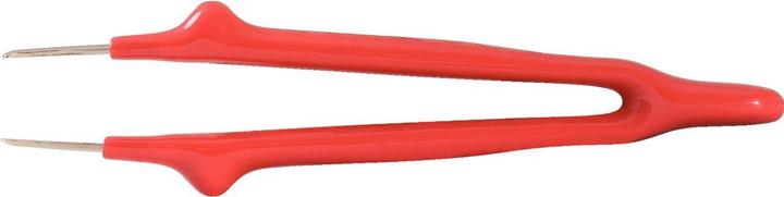 KS Tools Pinzette mit Schutzisolierung, gerade, 15mm