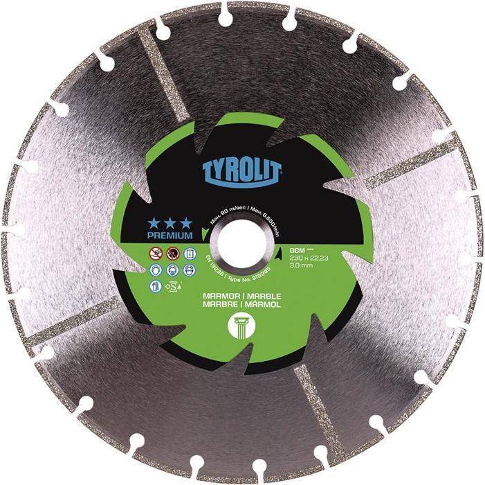 Produktbild Tyrolit Diamanttrennscheibe DCM Premium Ø 125 mm Bohrung 22,23 mm 2 mm