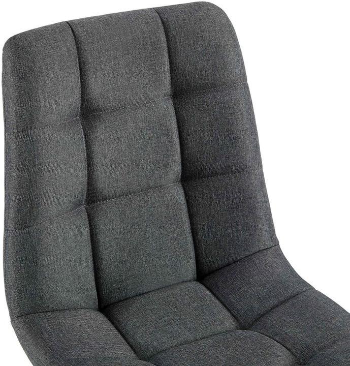 Image du produit Swisshandel24 Set de 4 chaises Antibes Tissu