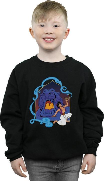 Actual product image Disney Boys Aladdin Cave Of Wonders Sweatshirt (152, 158)