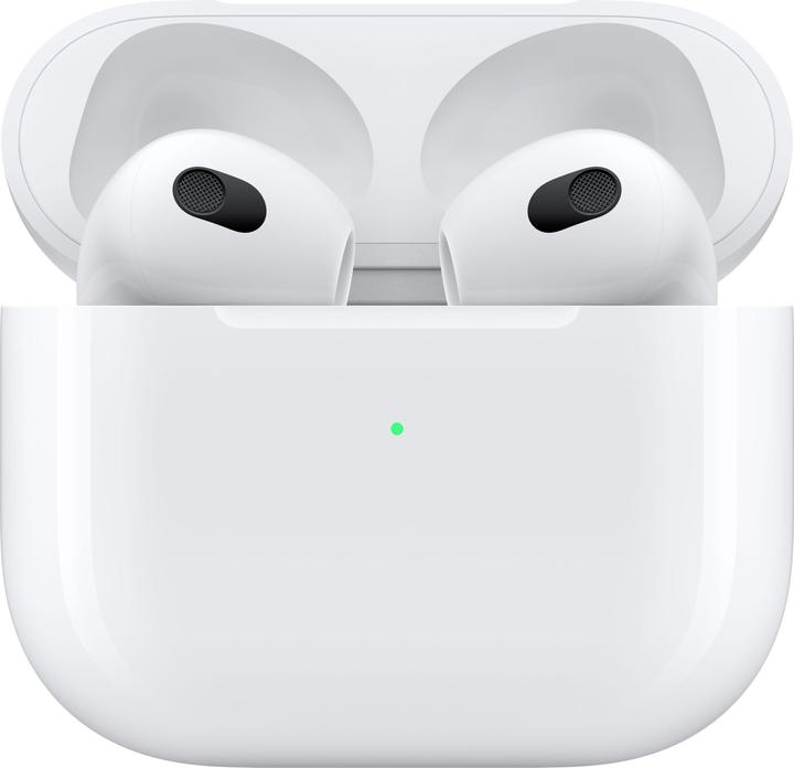 Produktbild Apple AirPods (3rd Gen.) MagSafe Case (keine Geräuschunterdrückung, 6 h, Kabellos)