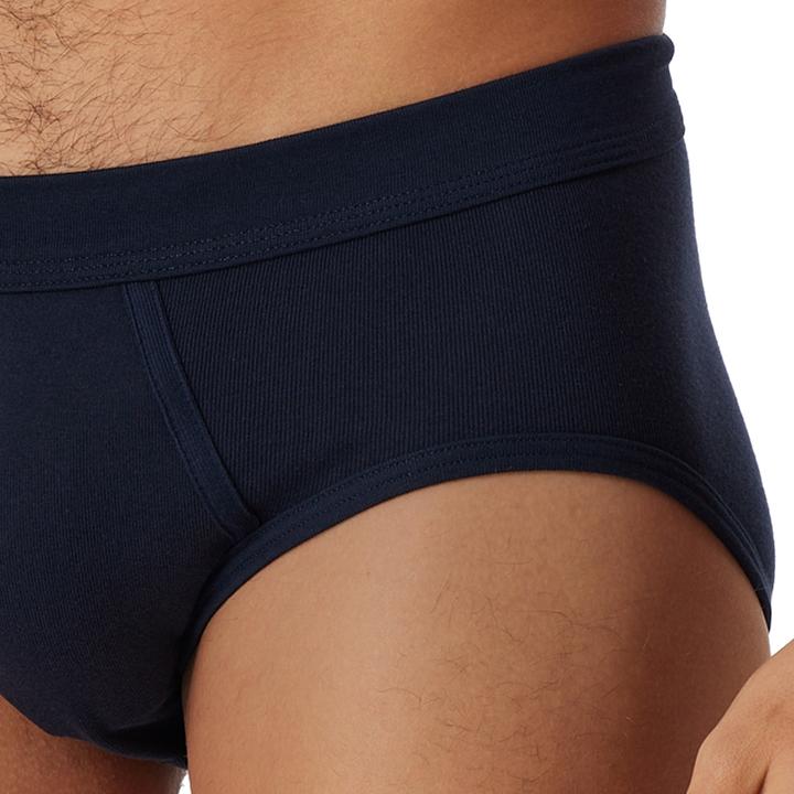 Immagine prodotto Schiesser Confezione da 4 slip sportivi a costine sottili in cotone Essentials (3XL, confezione da 4)