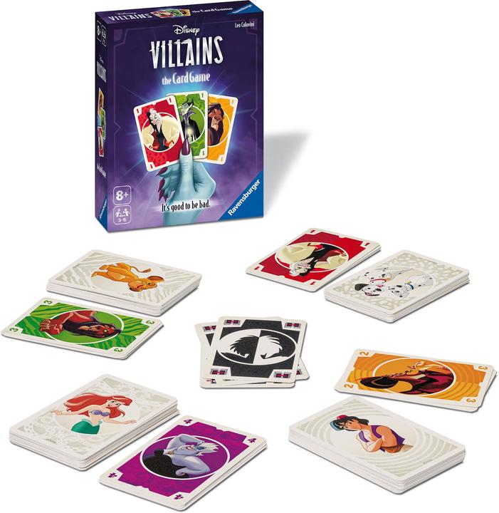 Produktbild Ravensburger Villains Card Game D/F/I/NL (Deutsch)