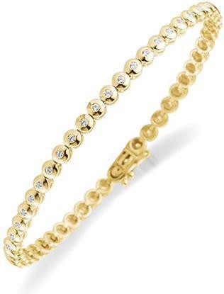Immagine prodotto Breuning Bracciale con diamanti (Oro 750/18 K)
