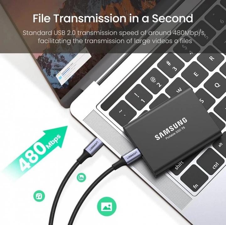 Immagine prodotto Ugreen USB C – USB C (1.50 m, USB 2.0)