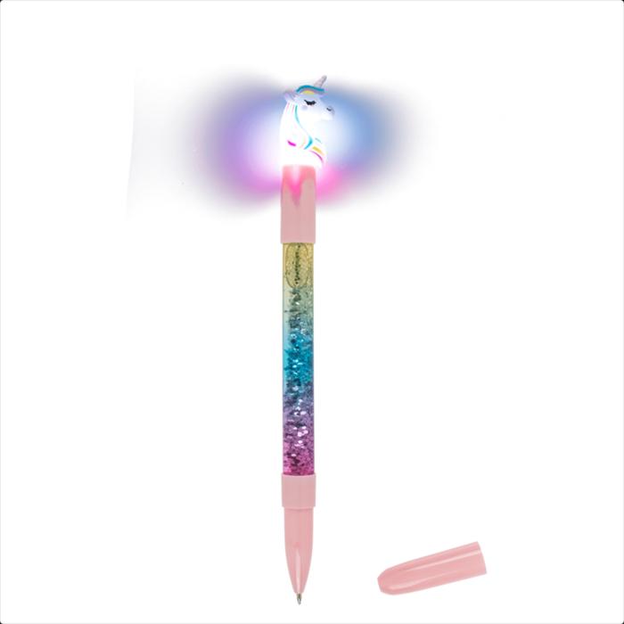 Image du produit Out of the blue Ootb - Stylo licorne avec paillettes et LED (1 x)