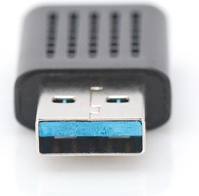 Produktbild Digitus Mini WLAN 11AC USB 3.0 Adapter 1200Mbps 2 4/5GHz dual band IEEE 802.11ac/a/b/g/n RTL8812BU WPA/WP... (USB 3.0)