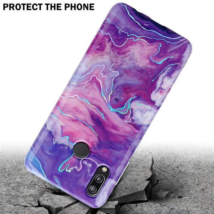 Produktbild Cadorabo IMD TPU Bunter Marmor Cover (Huawei P20 Lite)