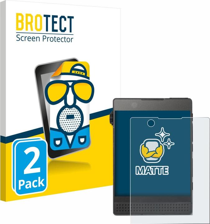 Actual product image BROTECT Anti-glare film Screen protector Matt screen protector film (2 Piece, Light Phone 3)