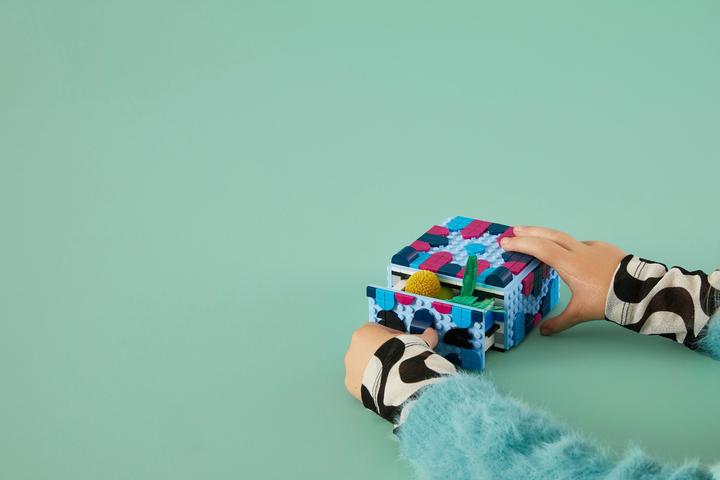 Produktbild LEGO Tier-Kreativbox mit Schubfach (41805, LEGO Dots)