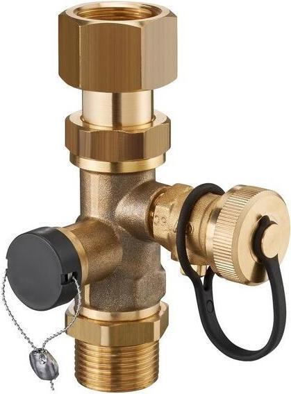Oventrop OV Solar-Kappenventil Expa Con DN 20, Rp 3/4Zoll IGxG 3/4Zoll AG