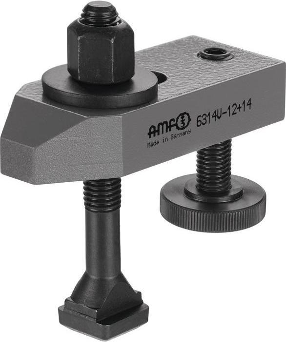 Actual product image Amf Clamping bar no. 6314V for T-slot 22 mm Clamping height 19 - 105 mm Clamping screw M20 x 22 x 200 mm
