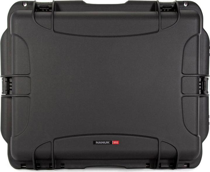 Actual product image Nanuk Plastic Case 955 - with Partition Black (Camera bag, 62.50 l)