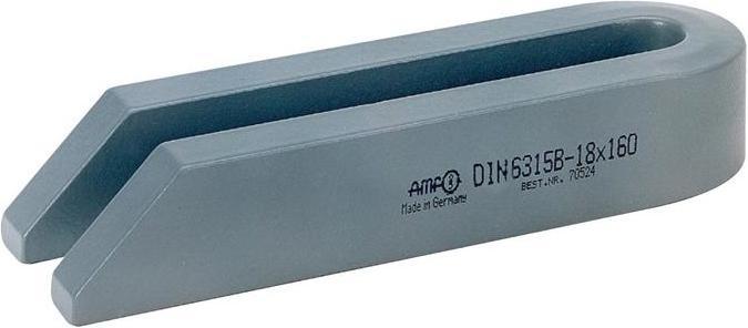 Produktbild Amf Gabelspanneisen DIN 6315B Schlitzbreite 22 mm Länge 500 mm für Spannschraube M20, M22