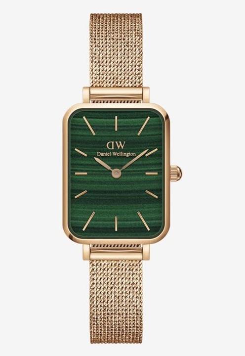 Actual product image Daniel Wellington Quadro Melrose Green (Analogue wristwatch, 20 mm)