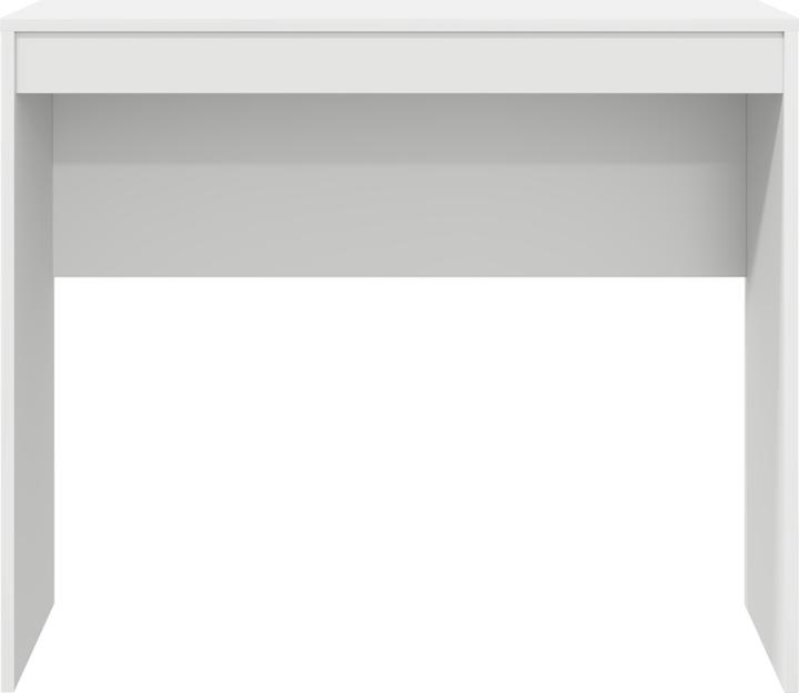 Actual product image VidaXL Desk White Wood-based material Medium Minimalist (90 x 40 x 76 cm)