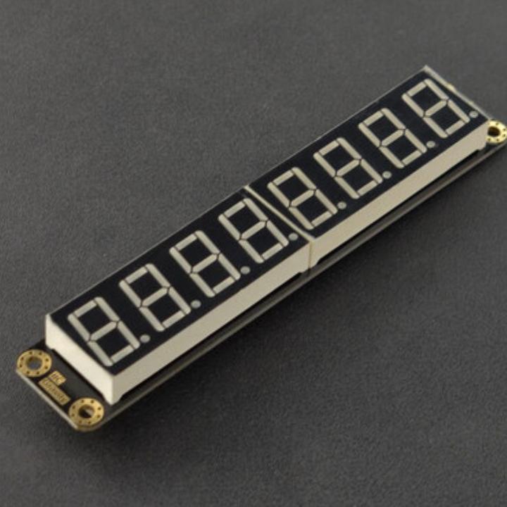 Image du produit DFRobot Écran LED rouge Gravity à 8 chiffres et 7 segments