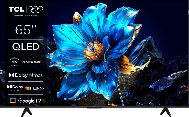 Actual product image TCL P7 65P7K, 165.1 cm (65"), 3840 x 2160 pixels, QLED, Smart TV, Wi-Fi, Metallic (65", QLED, 4K)
