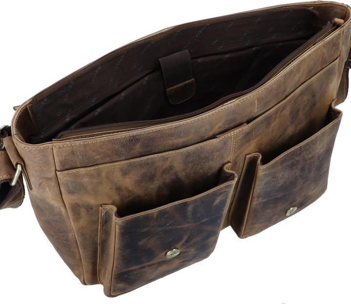 Produktbild Greenburry Laptoptasche Vintage 1541 Revolver Bag XL