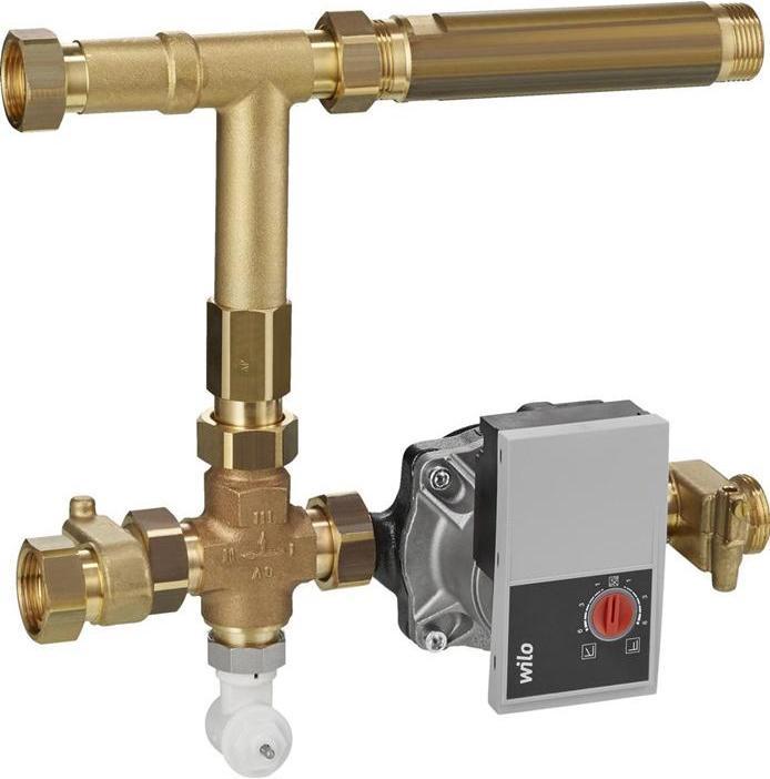 Oventrop OV Regelstation Regufloor HC Heiz./Kühl. mit HE-Pumpe Wilo Yonos PARA