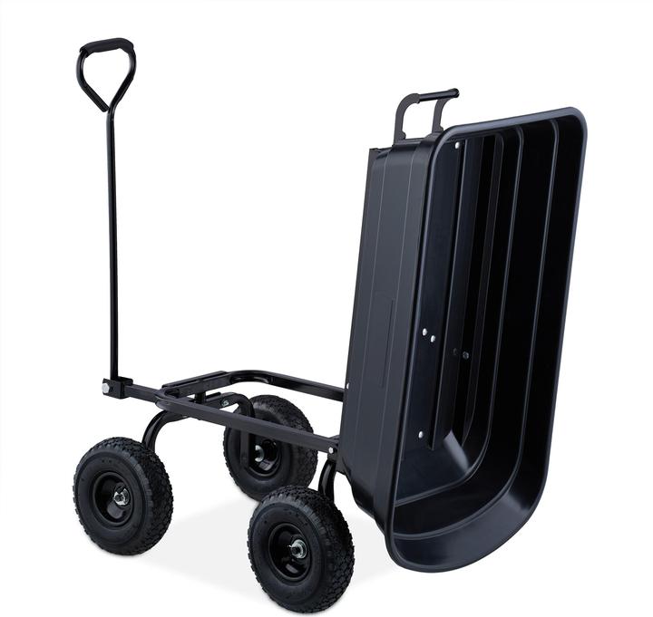 Actual product image Relaxdays Garden trolley