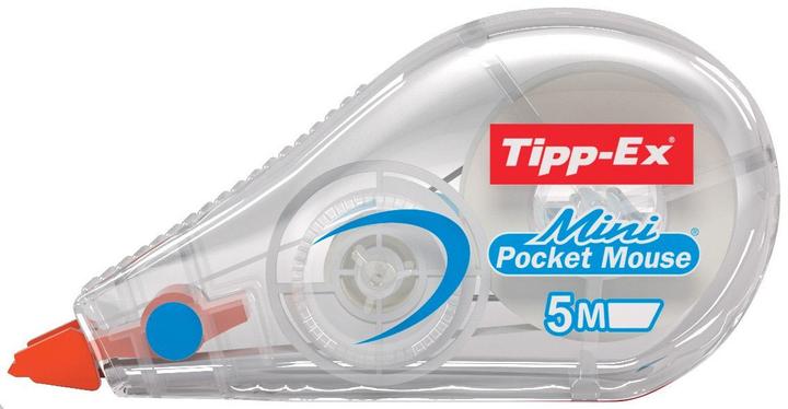 Bic Correction tape Mini Pocket Mouse 5 mm x 6 m, in a pack of 10. 512085