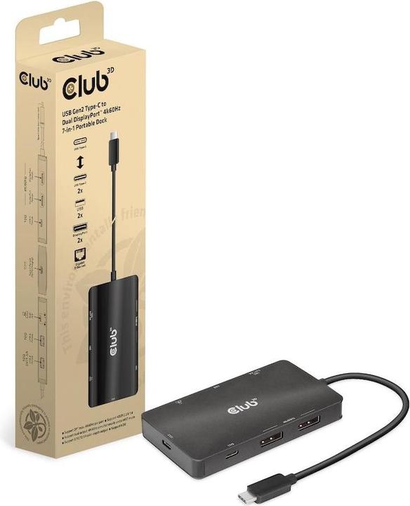 Club 3D CSV-1598 (USB-C, 7 Ports)