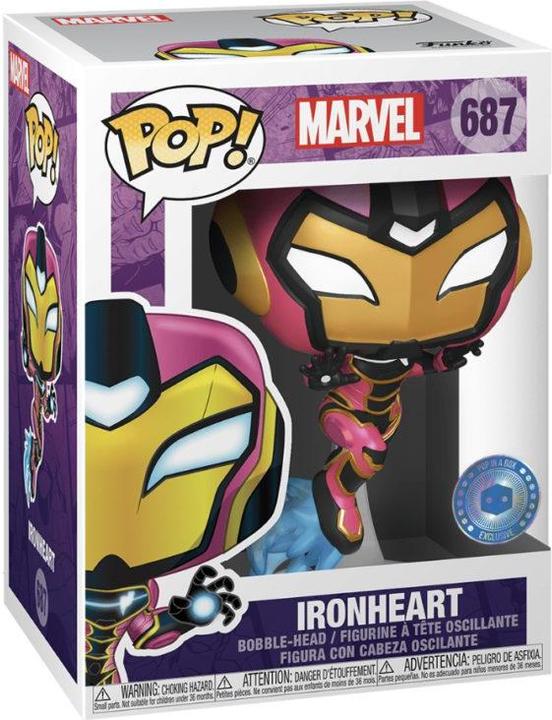 Produktbild Funko POP! Marvel Ironheart Exclusive Pop in a Box