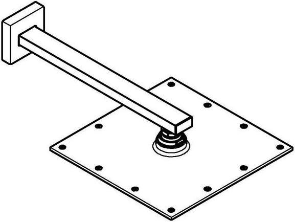 Image du produit Grohe Pommeau RAINSHOWER ALLURE 230 286mm m Débit-const 9,5 l/min chrome (1 Types de jets, 8.50 l/min)