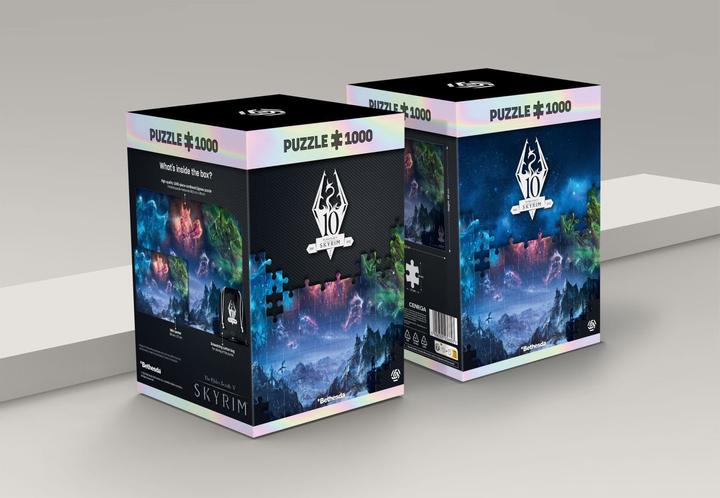 Produktbild Good Loot Skyrim: 10th Anniversary - Puzzle (1000 Teile)