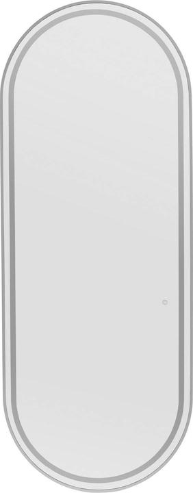 Actual product image Physa Salon Mirror - LED lighting - extra thin - oval - silver - 180 x 70 cm