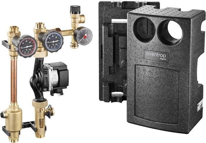 Oventrop OV Übergabestation Regusol LH-180 DN 25 Grundfos UPM 3 Solar 25-75 PWM