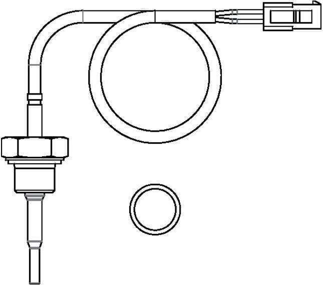 Actual product image Oventrop OV Temperature sensor LW TQ Screw-in sensor PT 1000