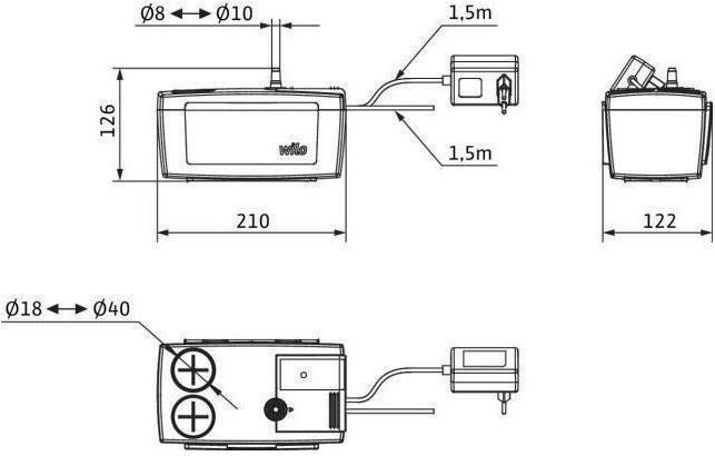 Produktbild Wilo Plavis 013-C (Hauswasserpumpe)