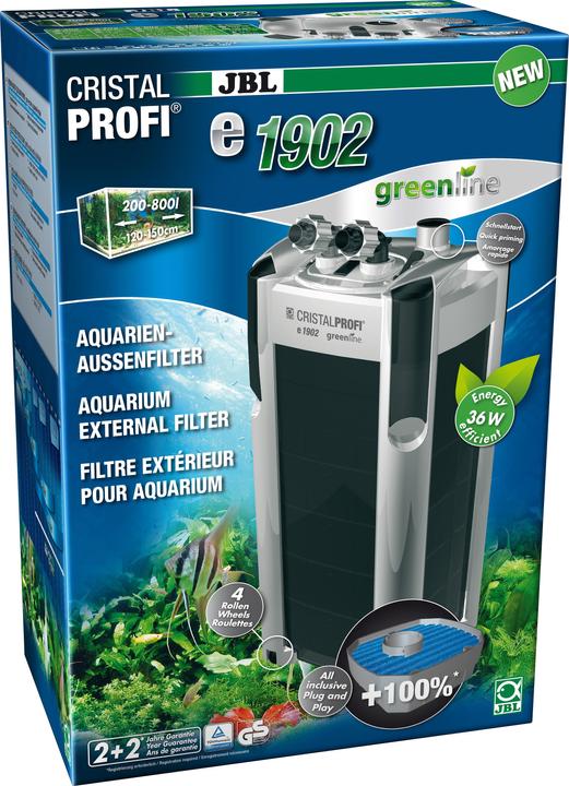 Actual product image JBL Aquaristik und Terraristik External filter JBL CristalProfi e1902 greenline (800 l, External filters)