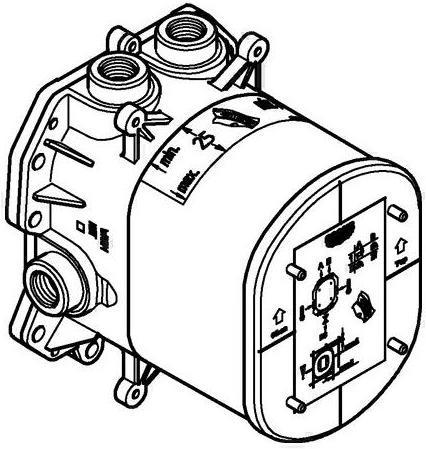 Produktbild Grohe Up Universal Thermostat RAPIDO T