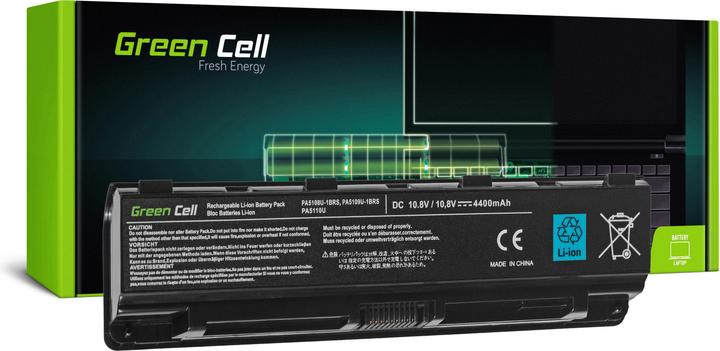 Image du produit GreenCell TS13V2 - Batterie - Toshiba - Satellite C50 C50D C55 C55D C70 C75 L70 P70 P75 S70 S7 (6 cellules, 4400 mAh)